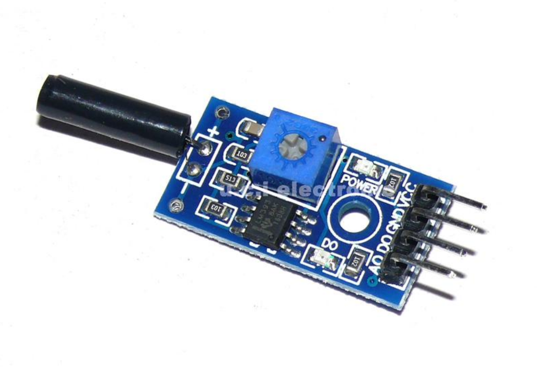 【UCI電子】(4-3) 常開 震動感測器模組 震動開關 振動感測器模組 報警器模組