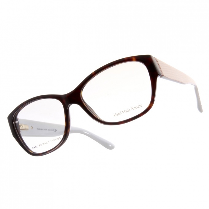 【MARC JACOBS】MMJ518 7X0 經典普普風條紋簡約款 貓眼框光學眼鏡