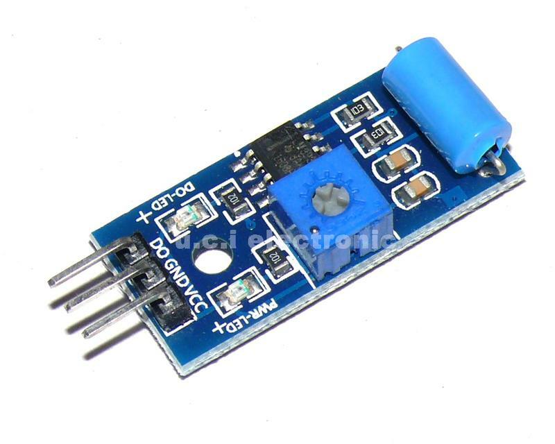 【UCI電子】(4-3) 常閉型 震動感測器模組 報警器感應模組 震動開關SW-420