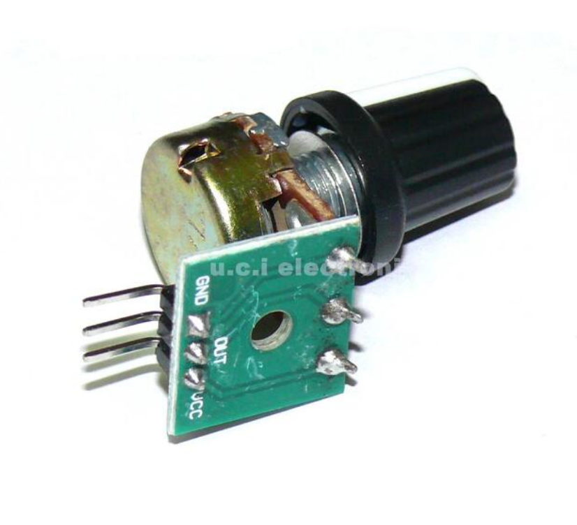 【UCI電子】(9-13) 10K阻值電位器模組可調電阻模組單圈可調類比量輸出0-5V電壓