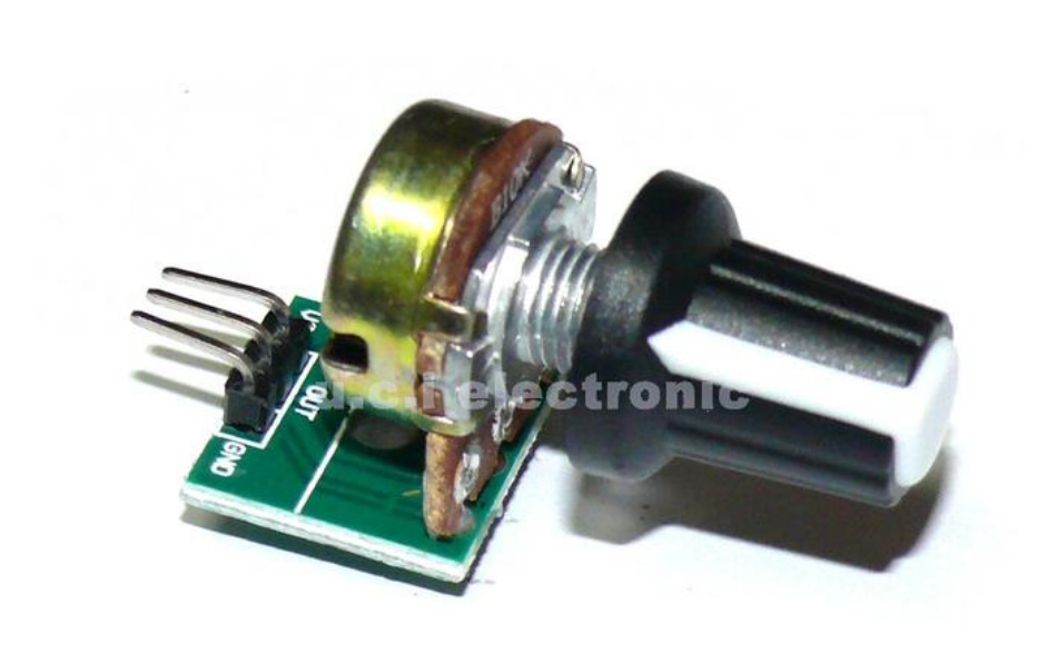 【UCI電子】(9-13) 10K阻值電位器模組可調電阻模組單圈可調類比量輸出0-5V電壓