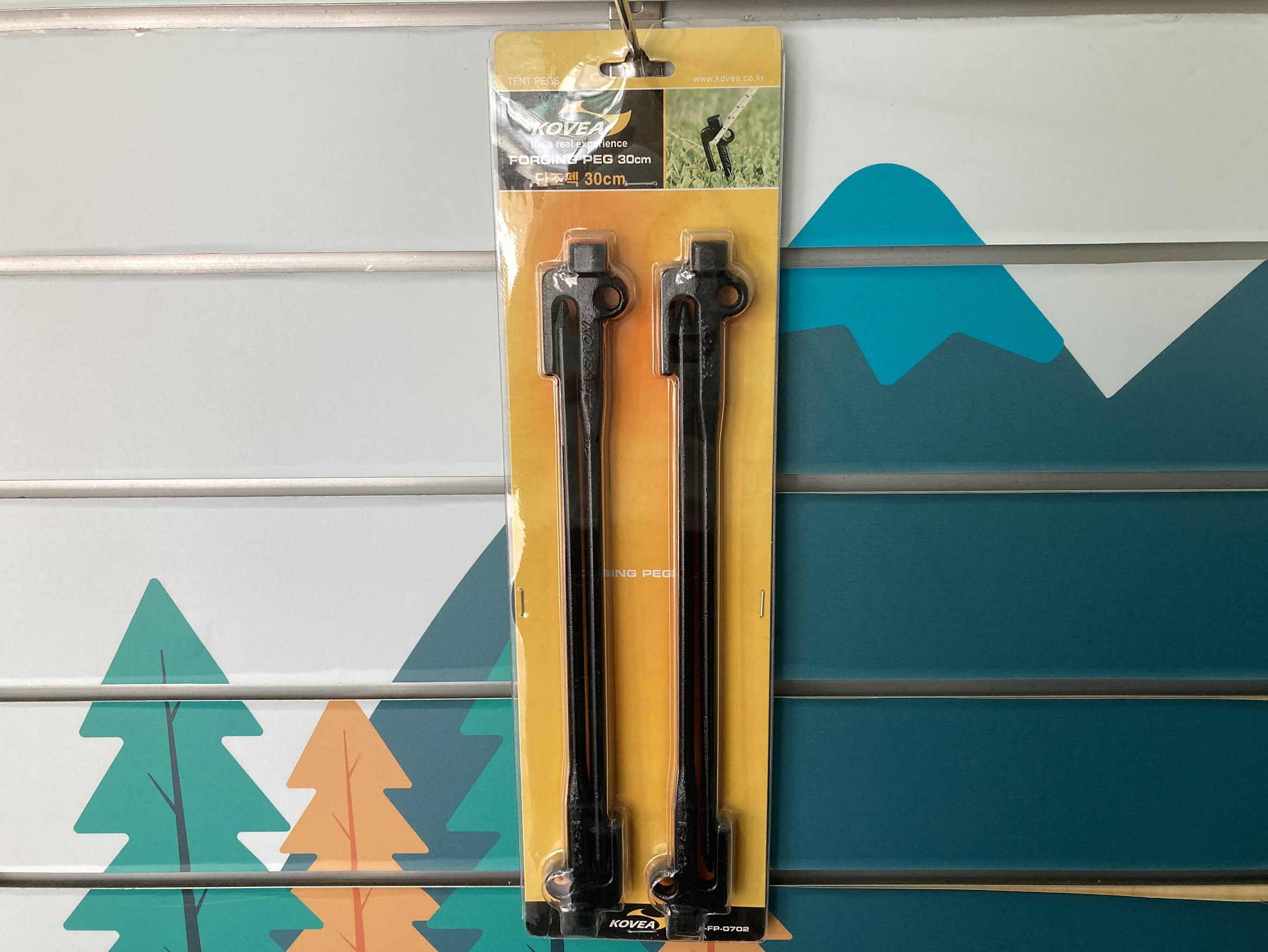 KOVEA 韓國 FP耐用鍛造營釘30CM 帳篷釘/露營/登山 69KH8CA0109