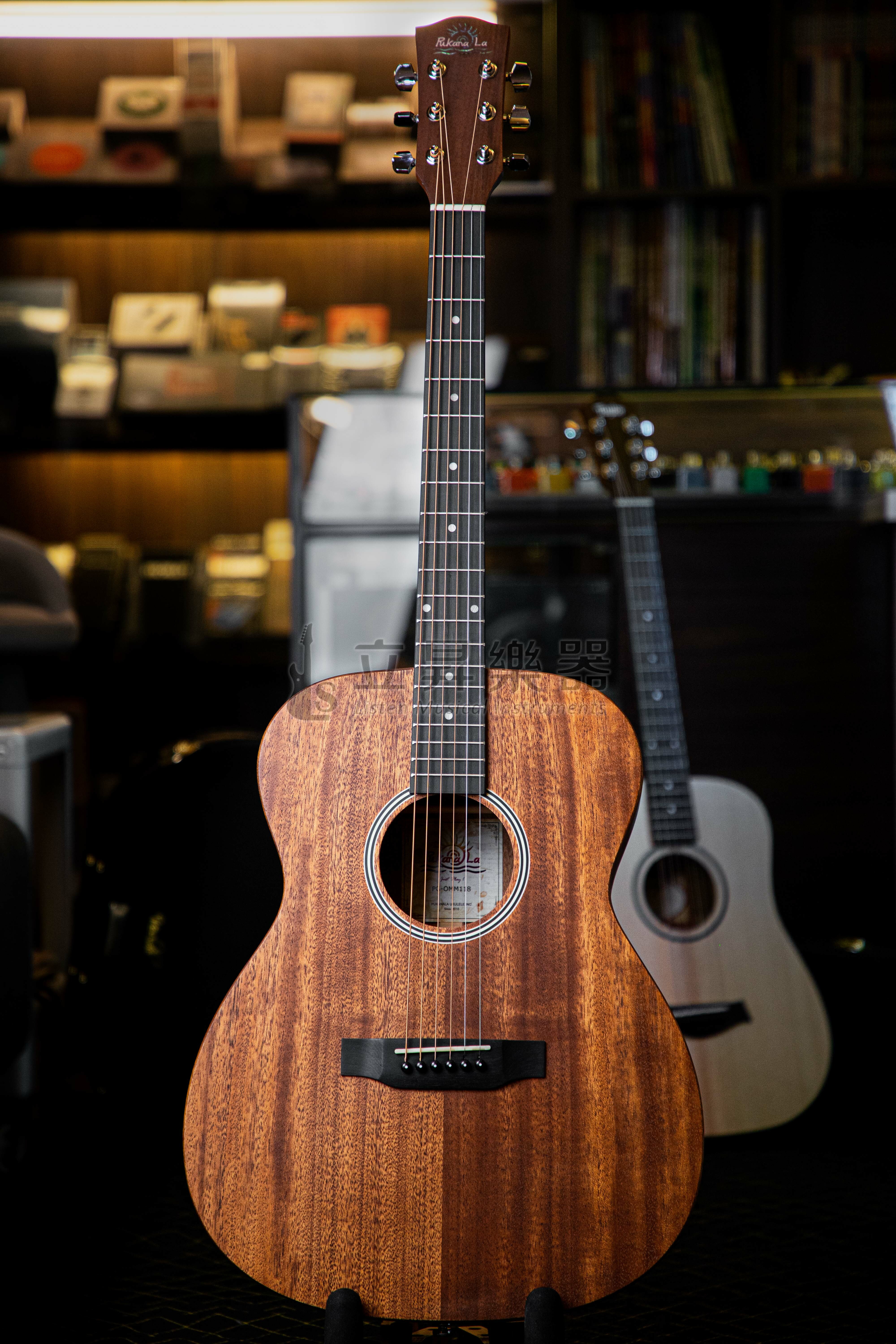 PukanaLa PG-OMM118 全桃花心木 40吋 OM桶 全單板木吉他