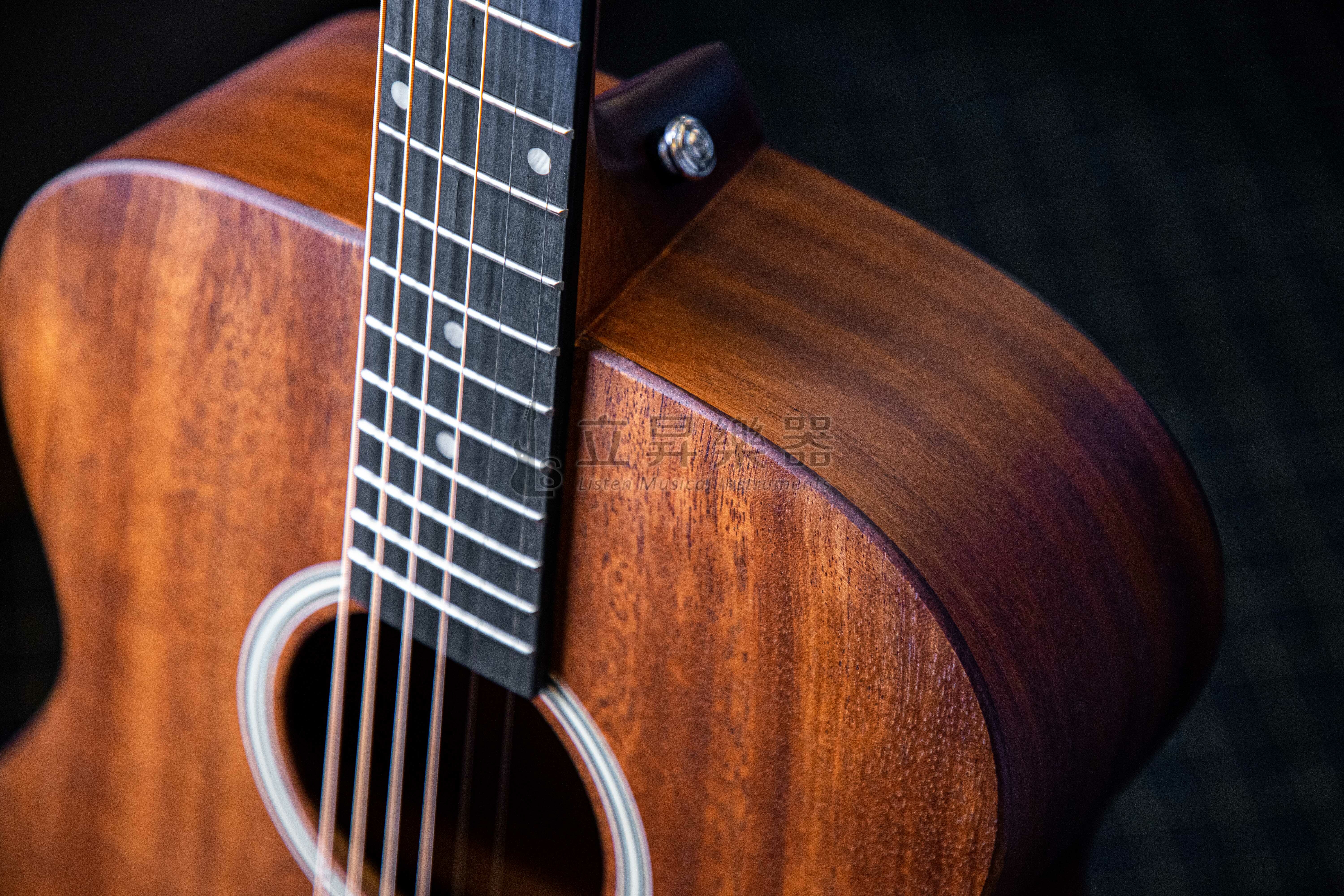 PukanaLa PG-OMM118 全桃花心木 40吋 OM桶 全單板木吉他 第 4 張圖片｜三峽烏克麗麗