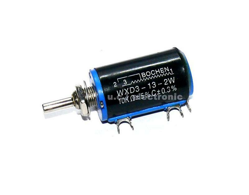 【UCI電子】(10-4) WXD3-13-2W 滑動變阻器 精密多圈電位器 1K/2.2K/3.3K/10K