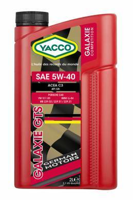YACCO - 全合成賽車機油/偈油 GALAXIE GTS – SAE 5W40