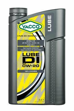 YACCO 全合成超級機油 LUBE DI - SAE 0W-20, 2L