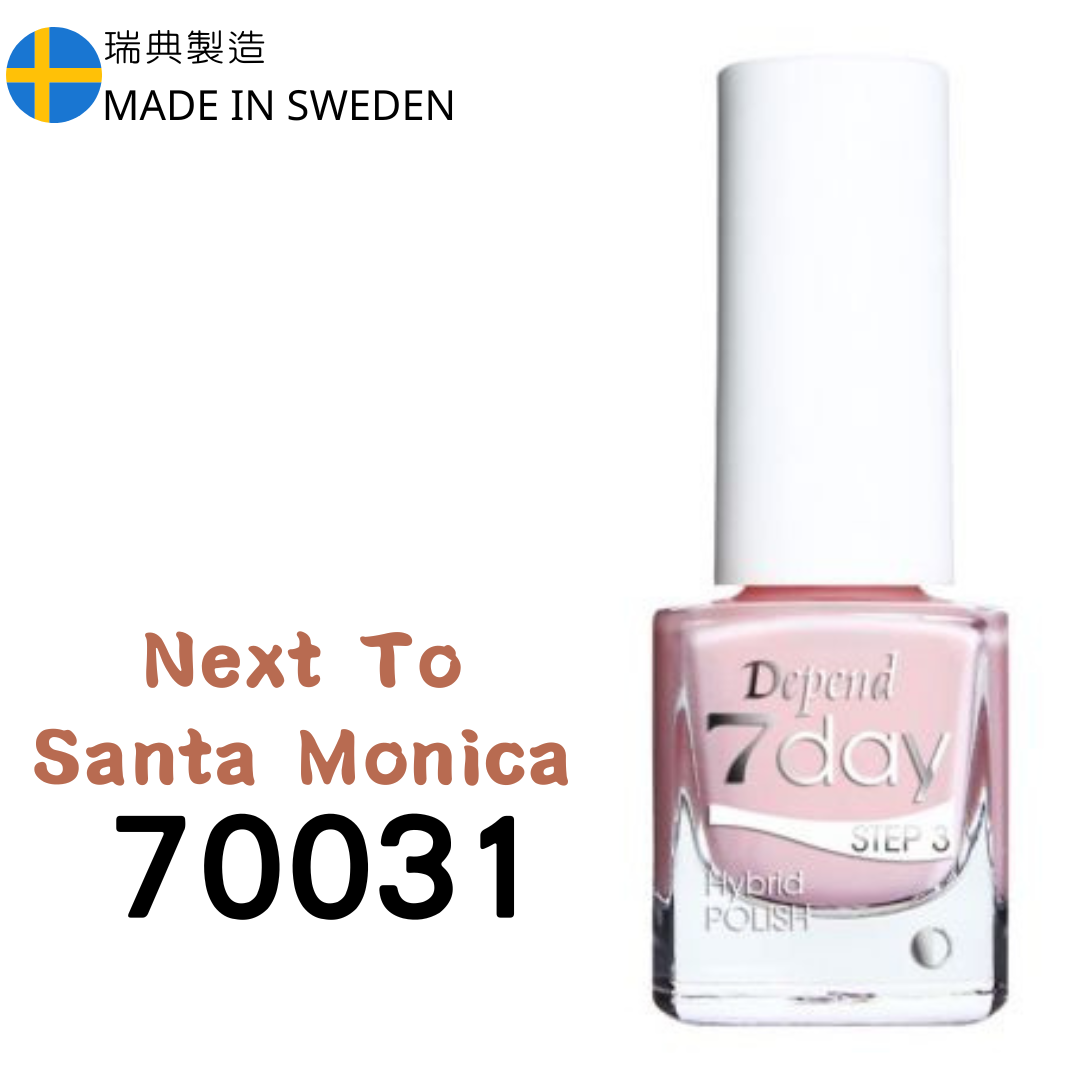 7day 仿GEL甲快乾甲油 70031 霓虹糖果紅色 (不透明)