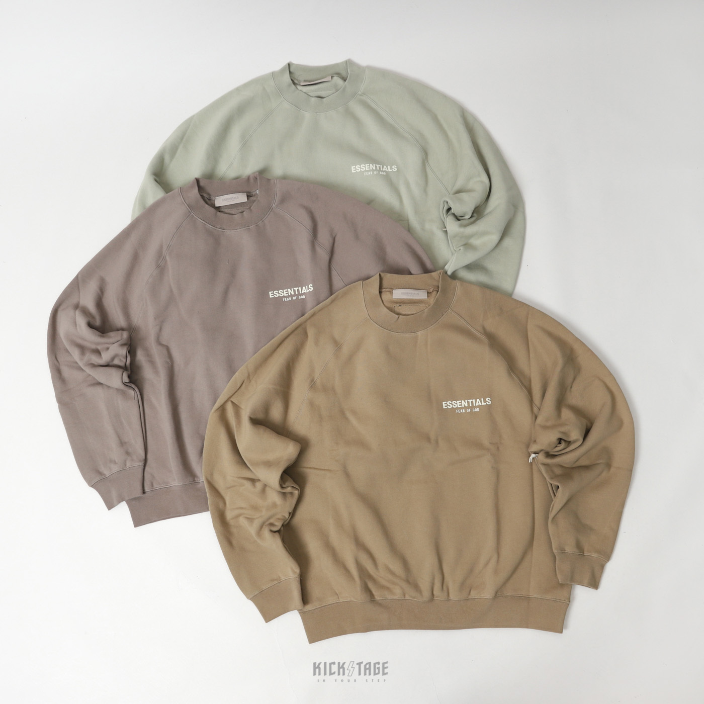 FOG Fear Of God Essentials CREWNECK 刷毛大學TEE 衛衣