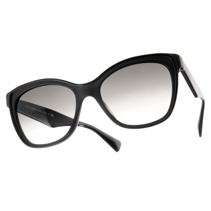 【PRADA】SPR20PA 歐美時尚貓眼太陽眼鏡 (二色)#PR 20PSA