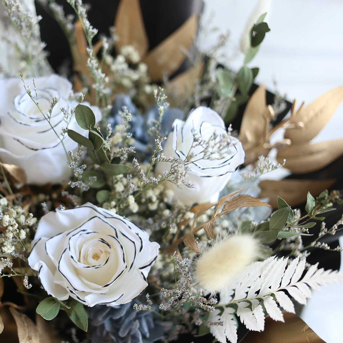 G55｜小香風永生花束