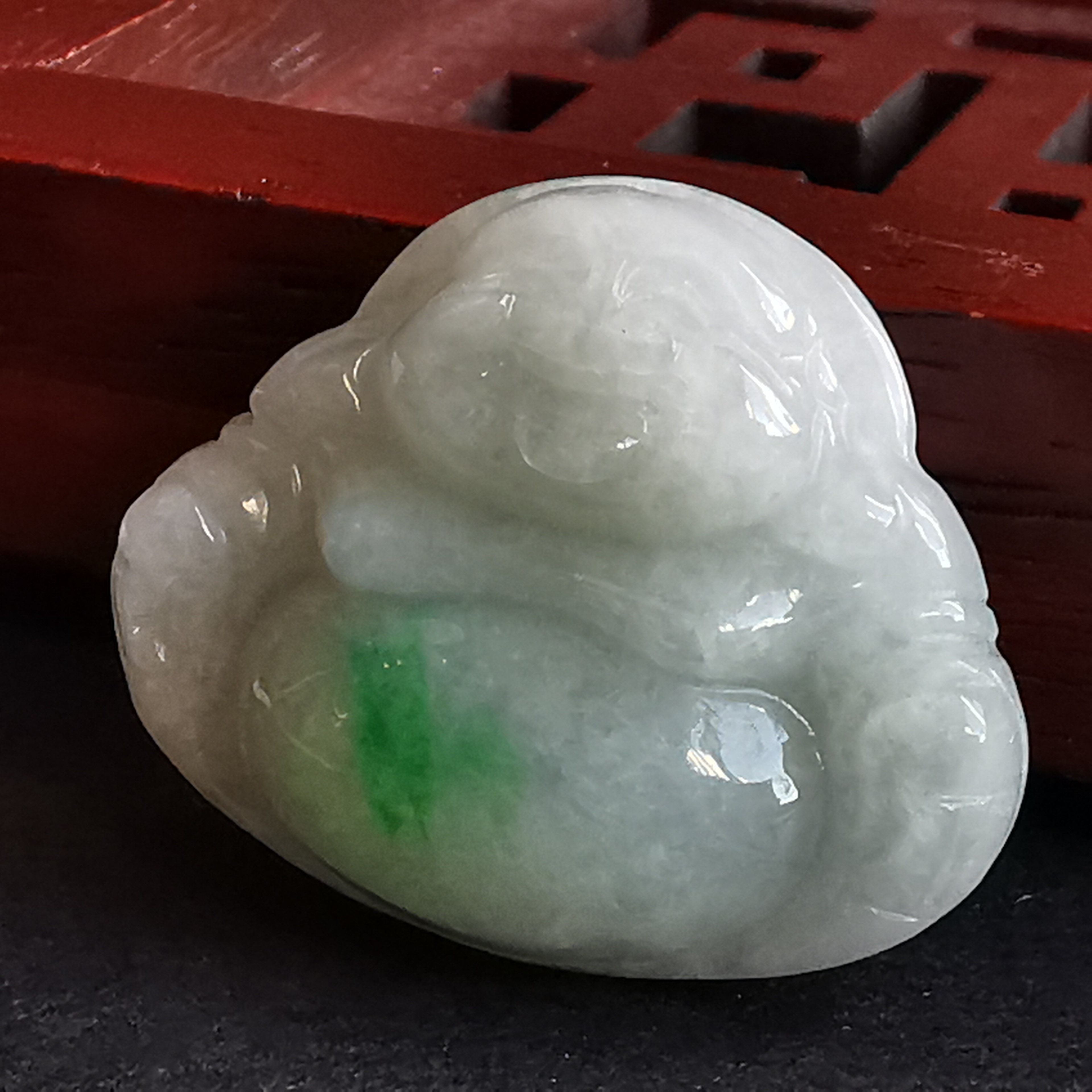 J1873 冰糯飄陽綠笑佛