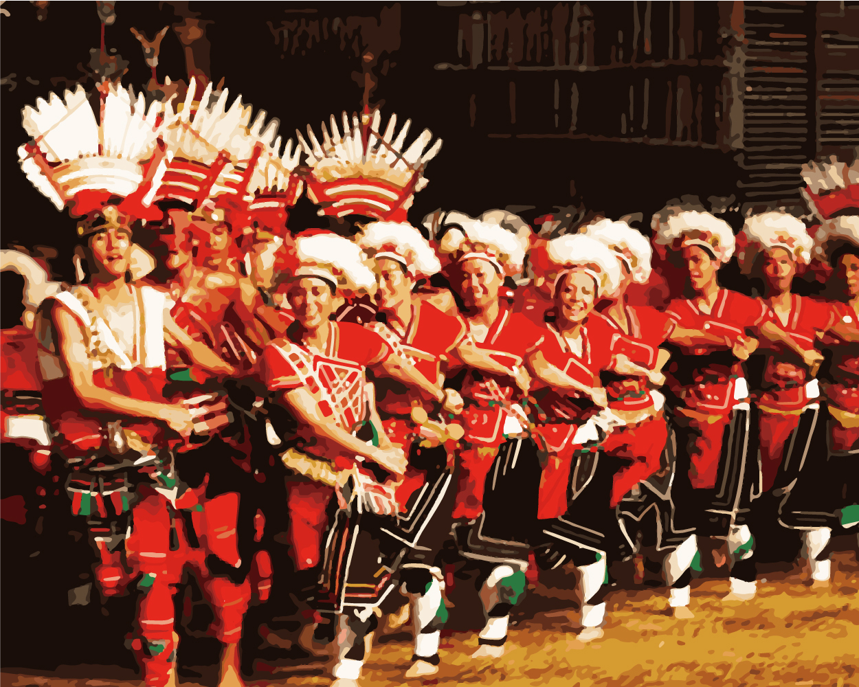 【TW016】台灣風情誌-原住民_豐年祭