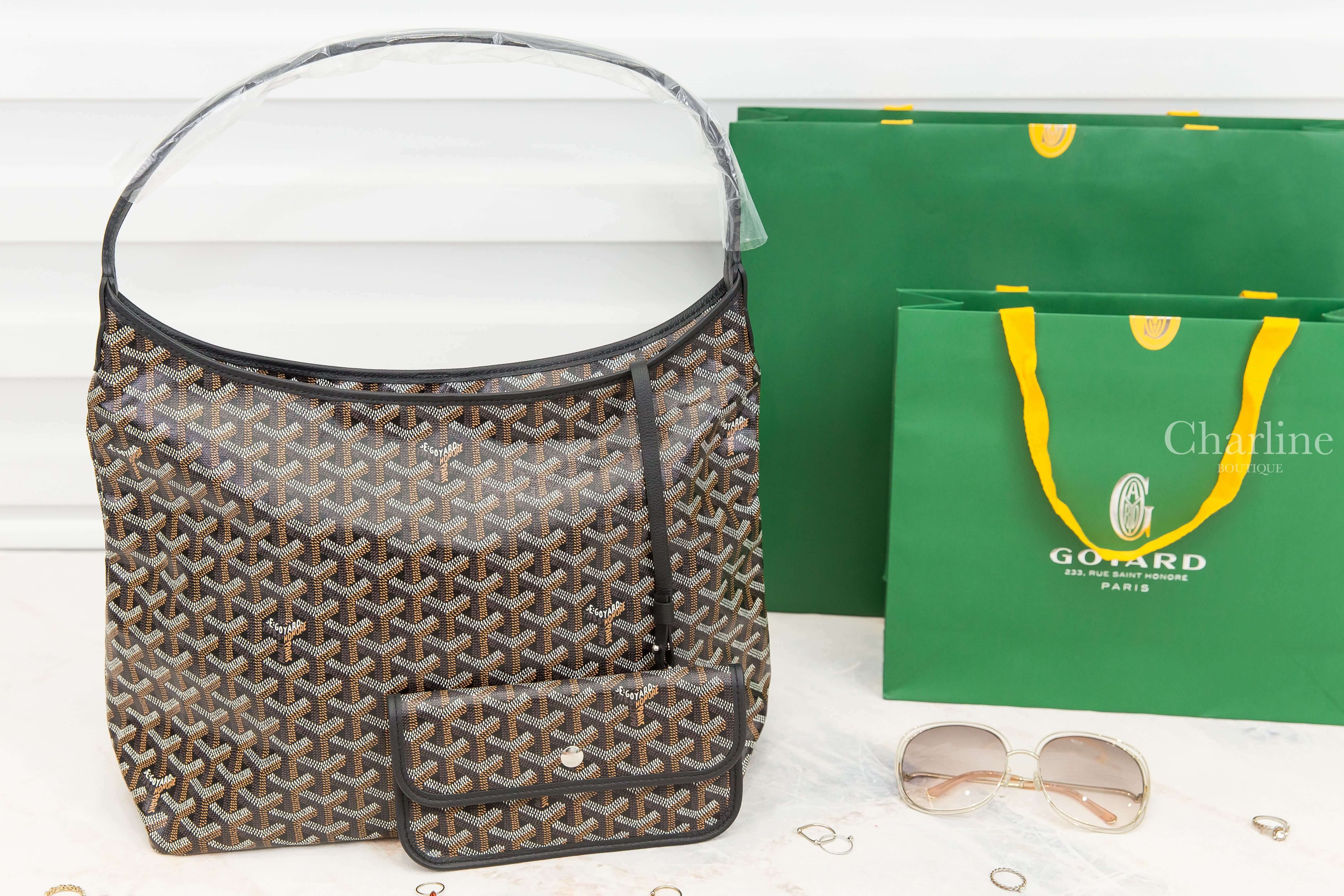 Goyard Bohème Hobo Bag 黑色手提肩背包-Charline Boutique 精品代購