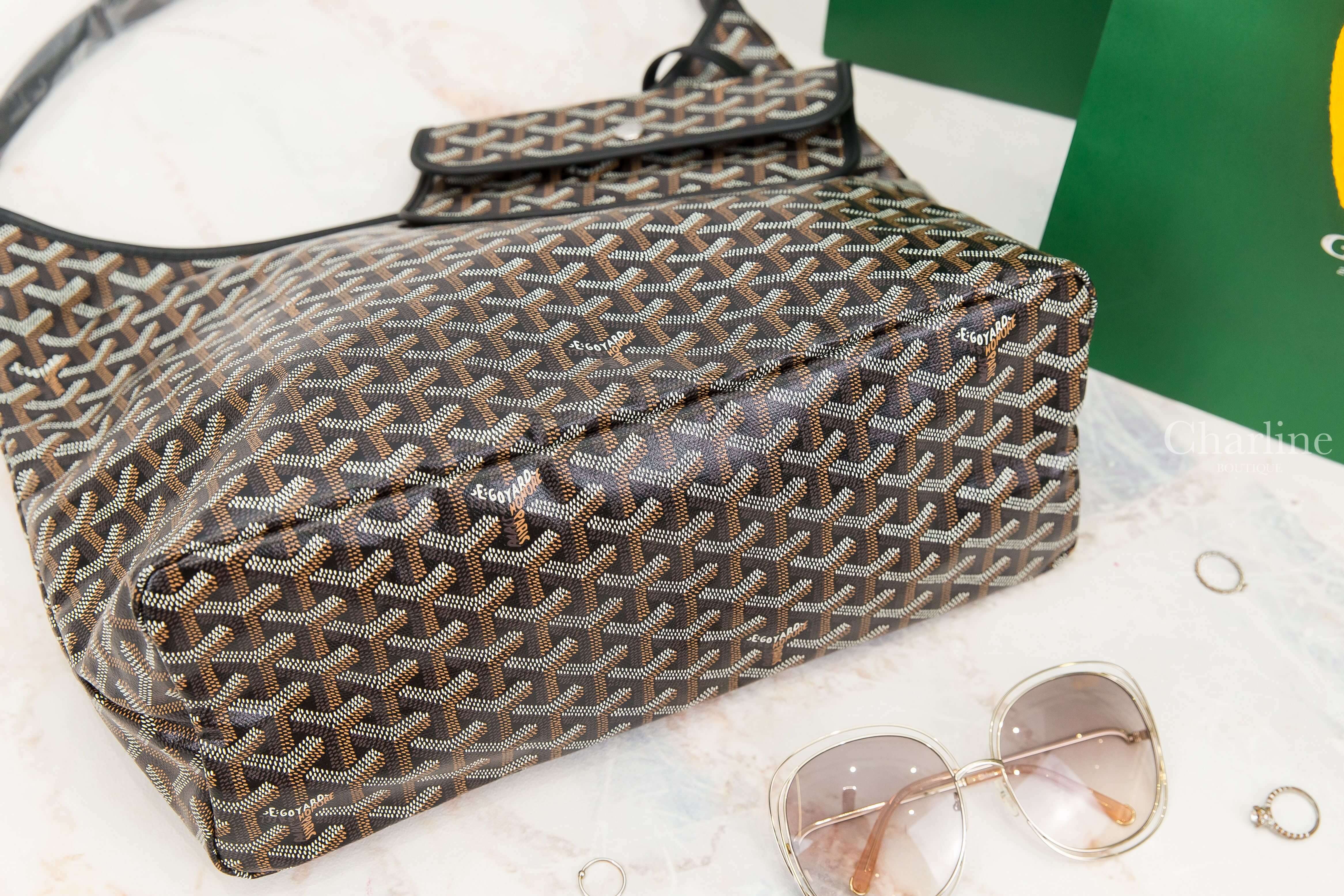 Goyard Bohème Hobo Bag 黑色手提肩背包-Charline Boutique 精品代購