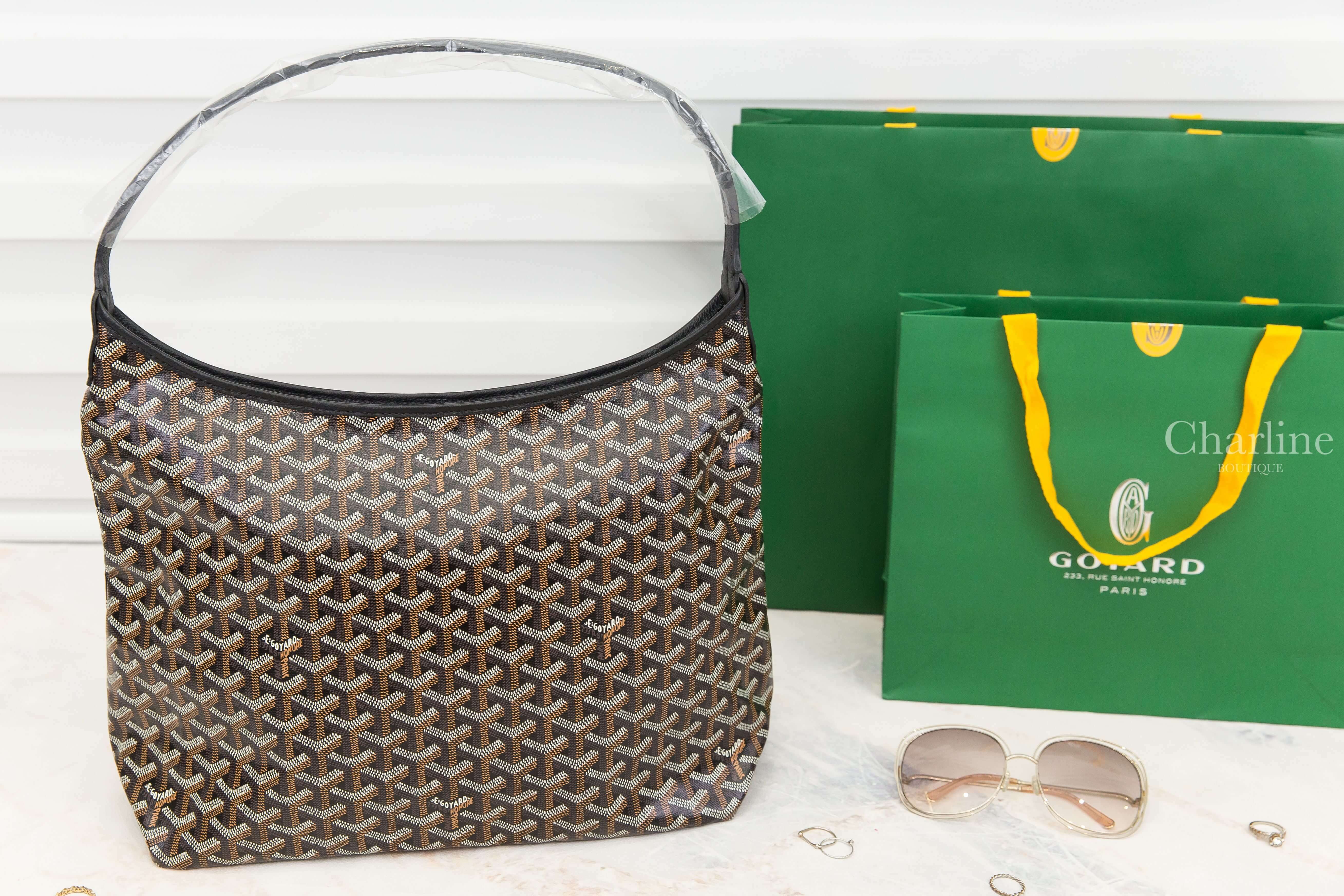 Goyard Bohème Hobo Bag 黑色手提肩背包-Charline Boutique 精品代購