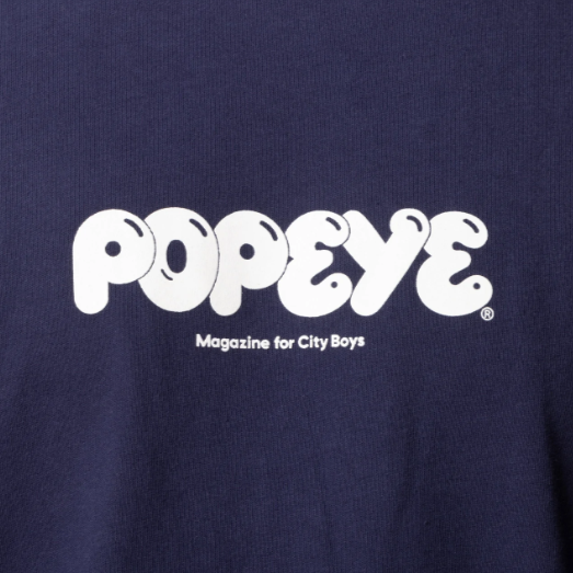新品未使用 POPEYE Logo T-Shirt / Deep Navy POPEYE Logo T-Shirt / Deep Navy - POPEYE ONLINE STORE