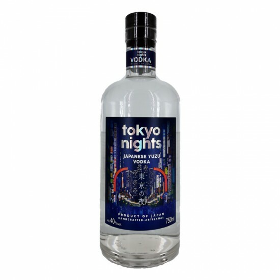 Tokyo Nights Japanese Yuzu Vodka 日本東京之夜工藝手工伏特加