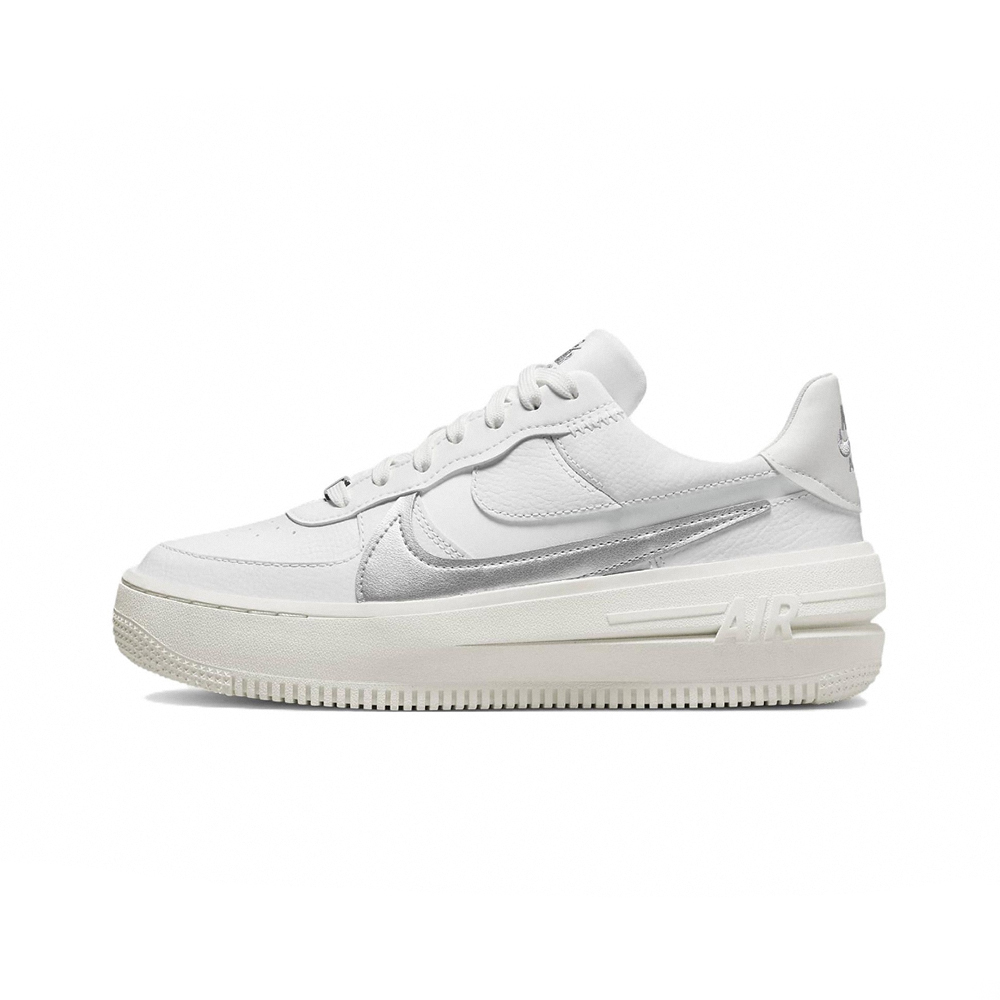 Nike Air Force 1 PLT.AF.ORM 白銀勾 厚底 DJ9946-101