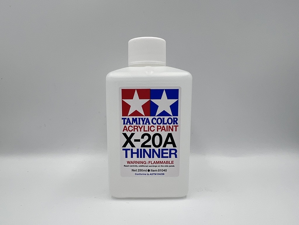 Tamiya 81040 X-20A 水性模型漆.溶劑.250ml