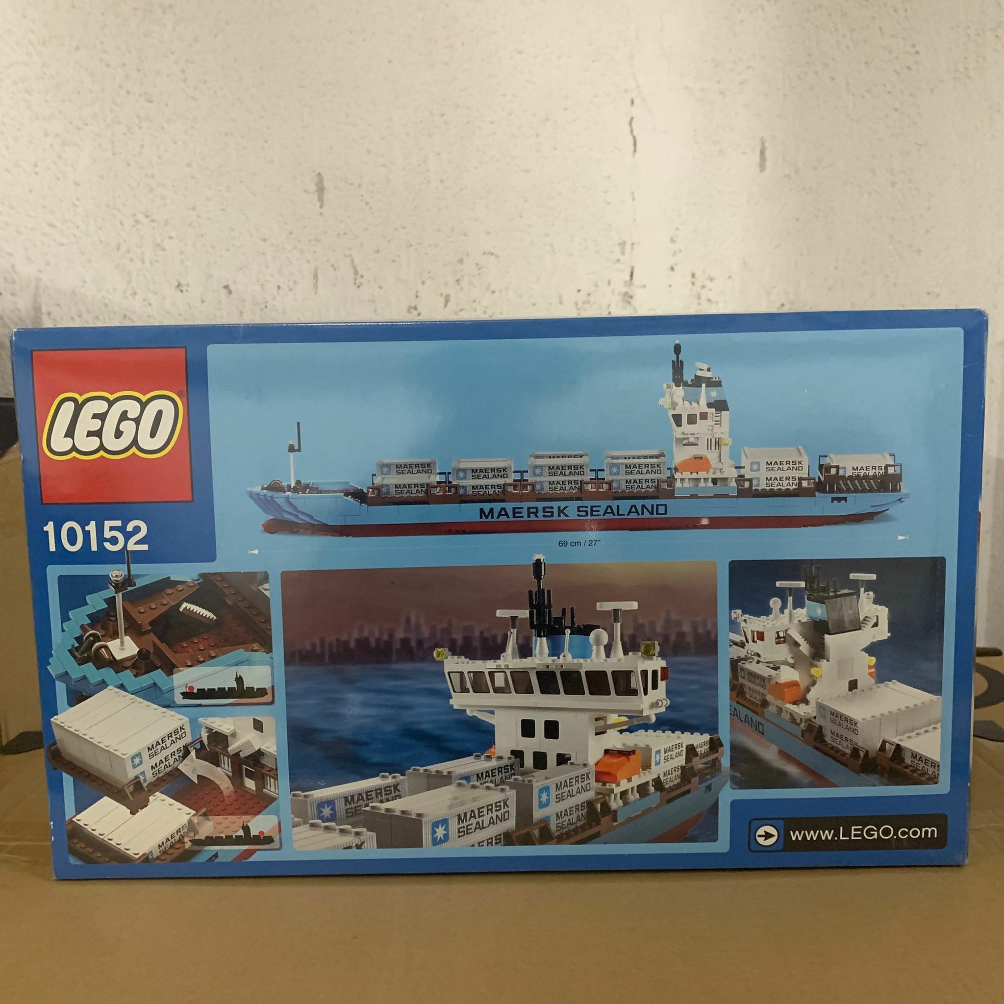 Lego 10152 Maersk container ship