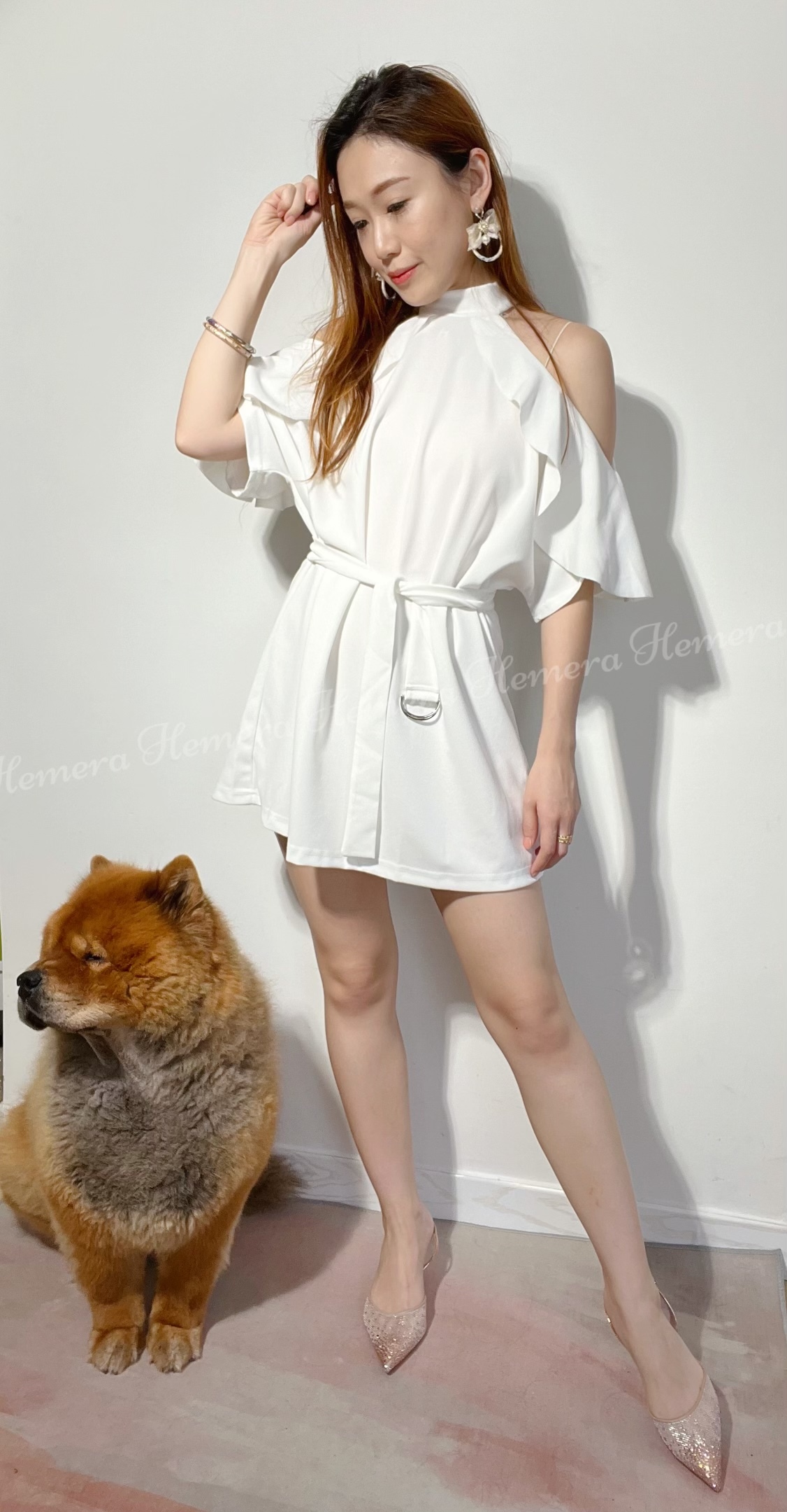 Elegant Girly Dress DR22S0720