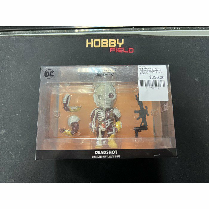 寄賣 其它-DC Comics Golden Age Deadshot Skeleton XXRAY Deluxe 4 Figure