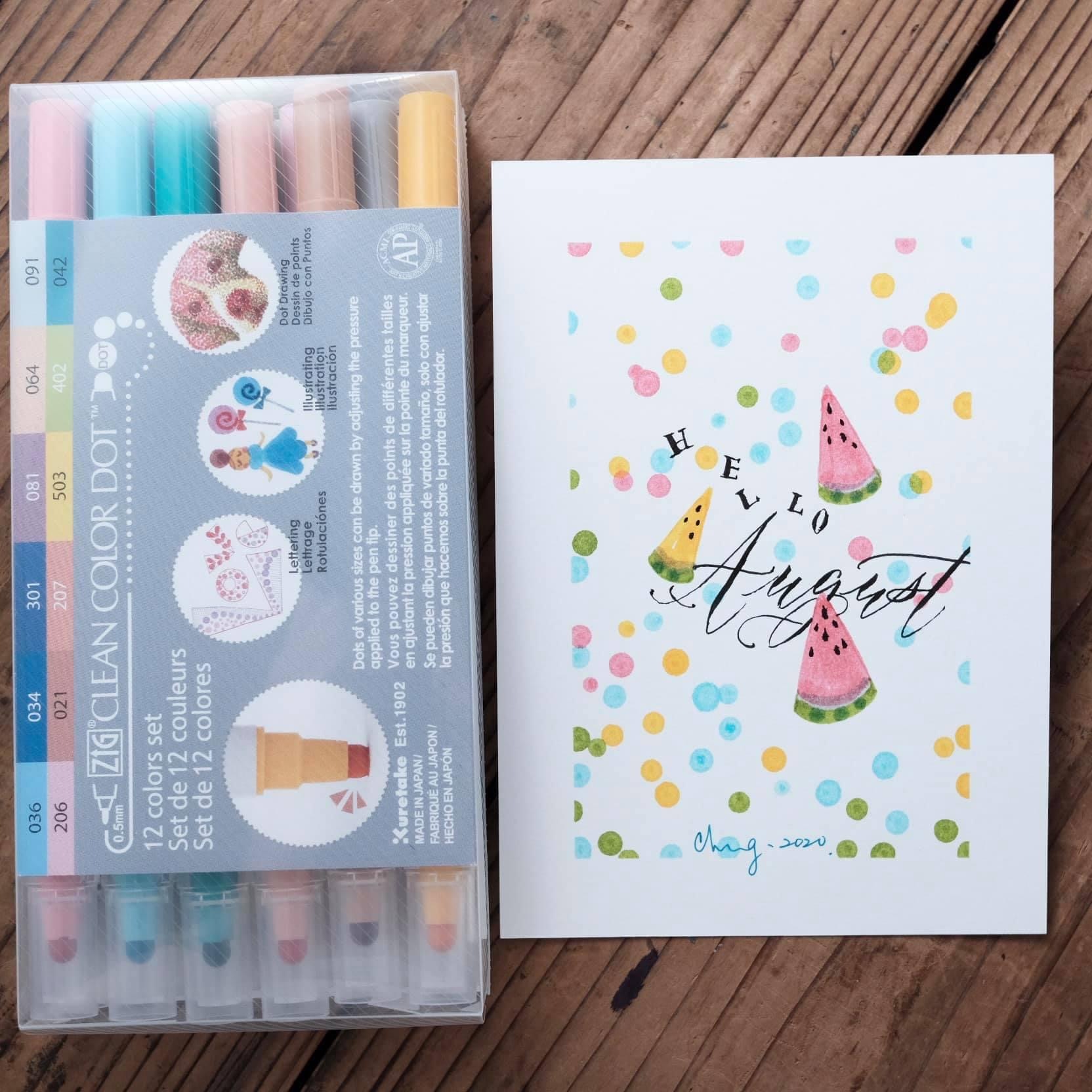 (組合賣場) ZIG 雙頭 點點筆 | Kuretake 吳竹