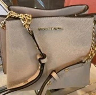 [S] MICHAEL KORS TEAGEN SM CONV BUCKET SHOULDER BAG,BUFF, 194900298893 (SMK113)