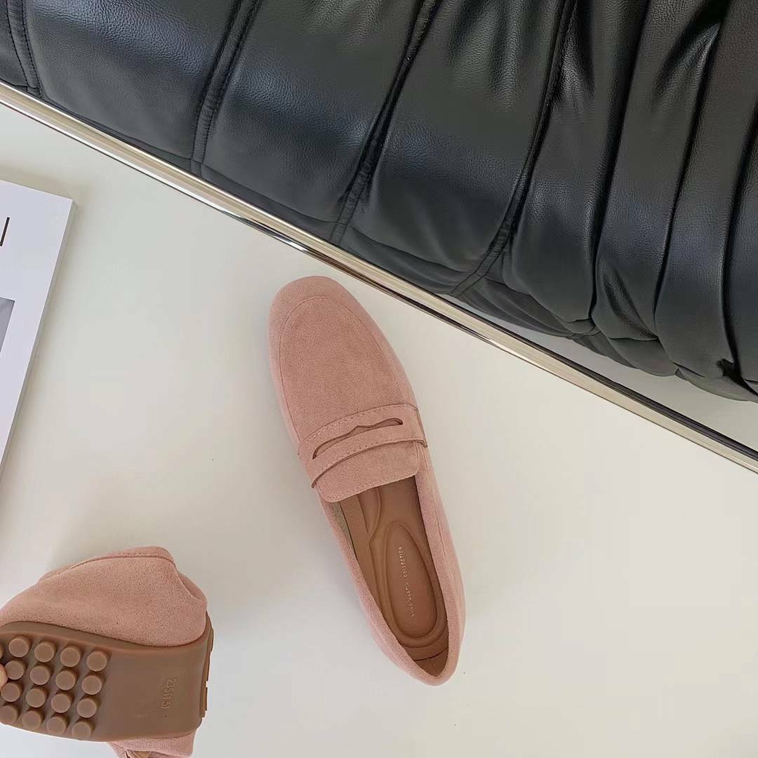 韓版百搭樂福鞋