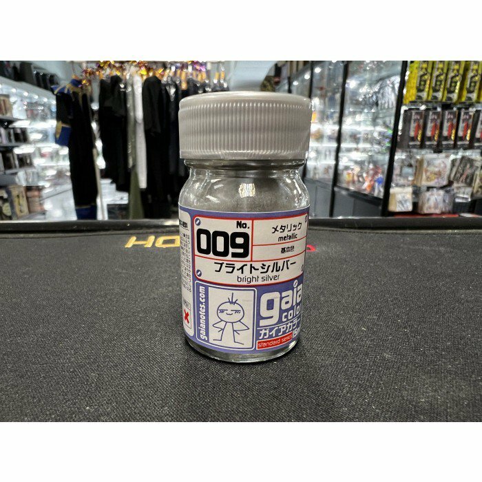GAIA GA-009 亮銀色(金屬色) BRIGHT SILVER 15ml