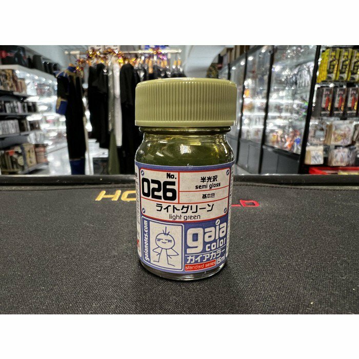 GAIA GA-026 軍用淺綠色(半光澤) LIGHT GREEN 15ml
