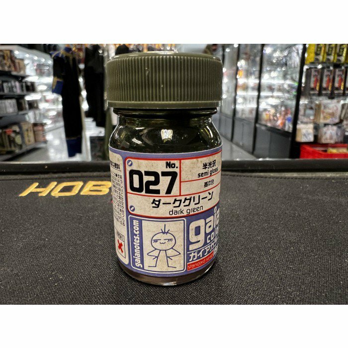 GAIA GA-027 軍用深綠色(半光澤) DARK GREEN  15ml