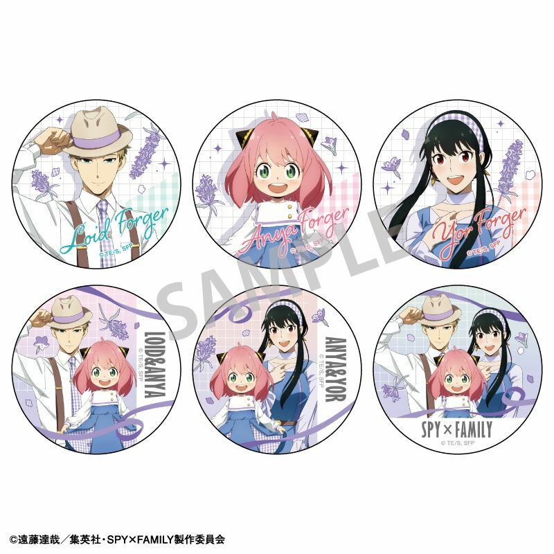 「ACG.GO」「預購」SPY×FAMILY 間諜家家酒 襟章 薰衣草ver. 再販