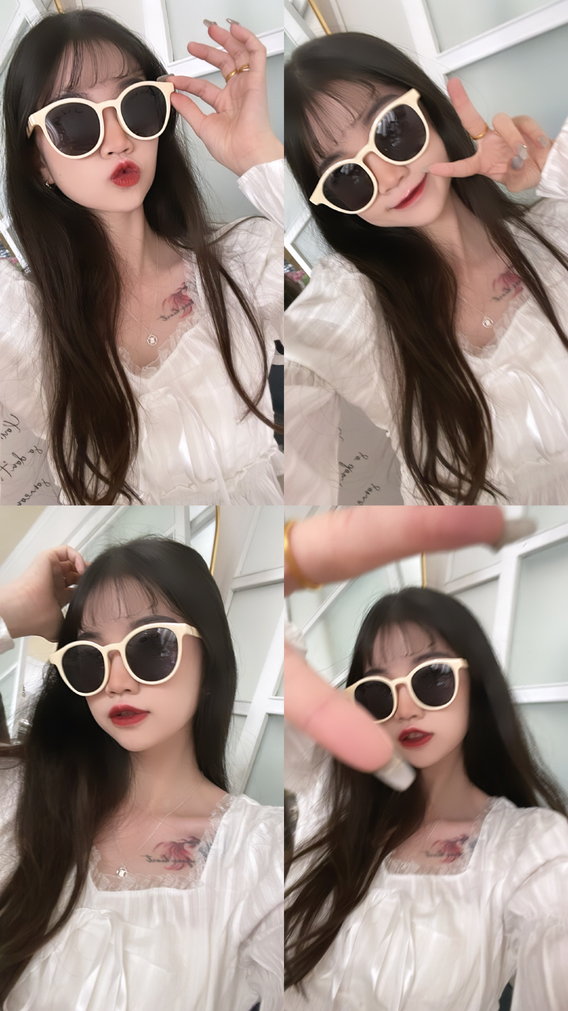問到爆🔥歐膩圓圓墨鏡