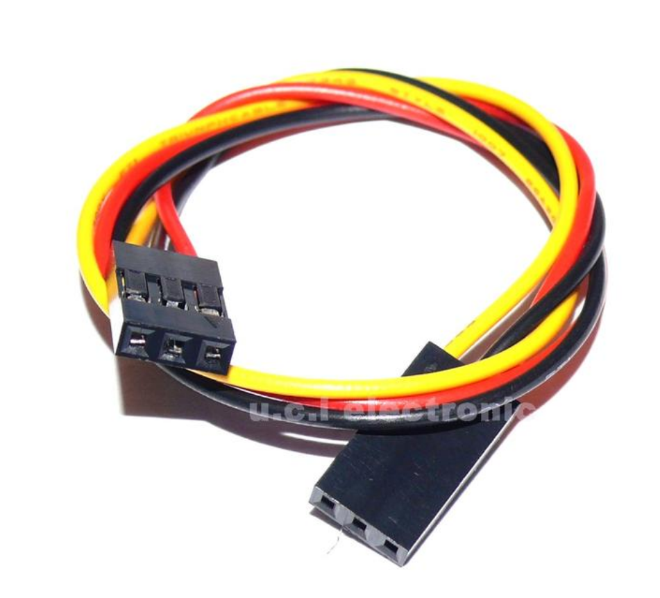 【UCI電子】(E) 杜邦線 雙頭彩色排線 母對母20CM長 2.54間距 2P 3P 4P