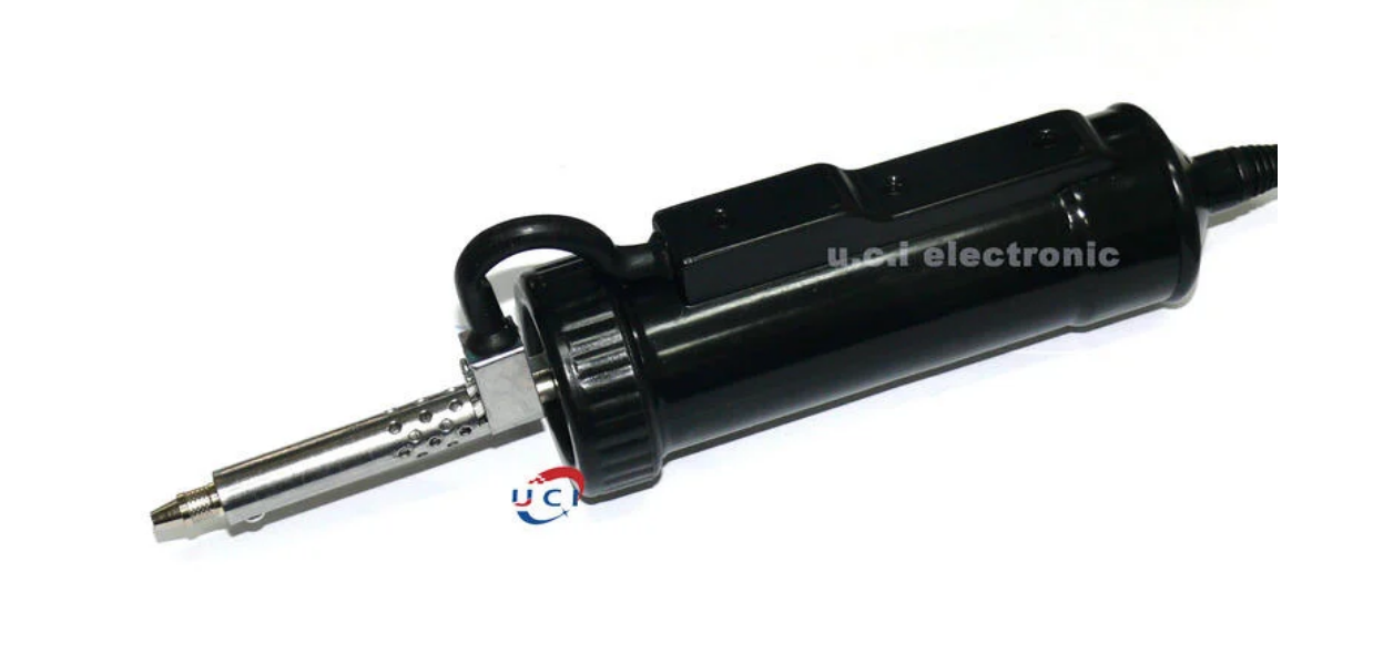 【UCI電子】(Y-4) 可擕式電動吸錫器 電熱吸錫泵 全自動兩用電烙鐵真空拆焊除錫 電動吸錫器 110V