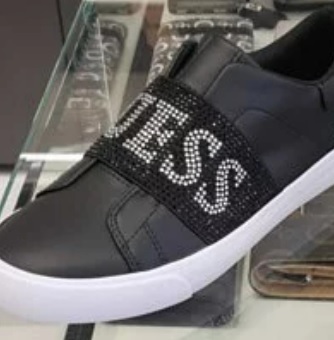 [S] GUESS MESHA SHOES,BLACK, FLOMESELE12-BLACK (SGU52)