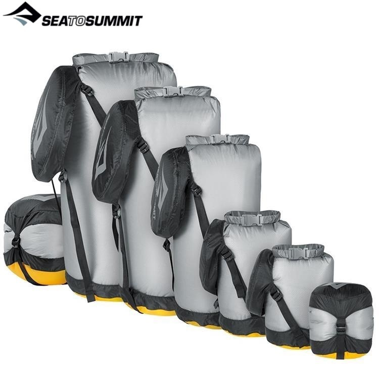 【Sea to Summit】30D eVent 輕量可壓縮式透氣收納袋 M 深灰