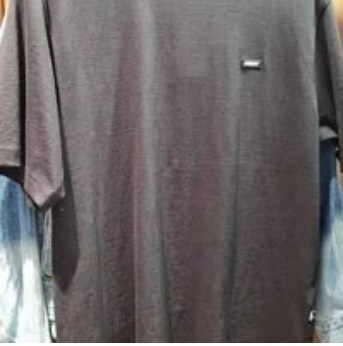 [S] NERDY BACK SLOGAN 1/2 SLEEVE T-SHIRT,BLACK, SN61 (SN61)