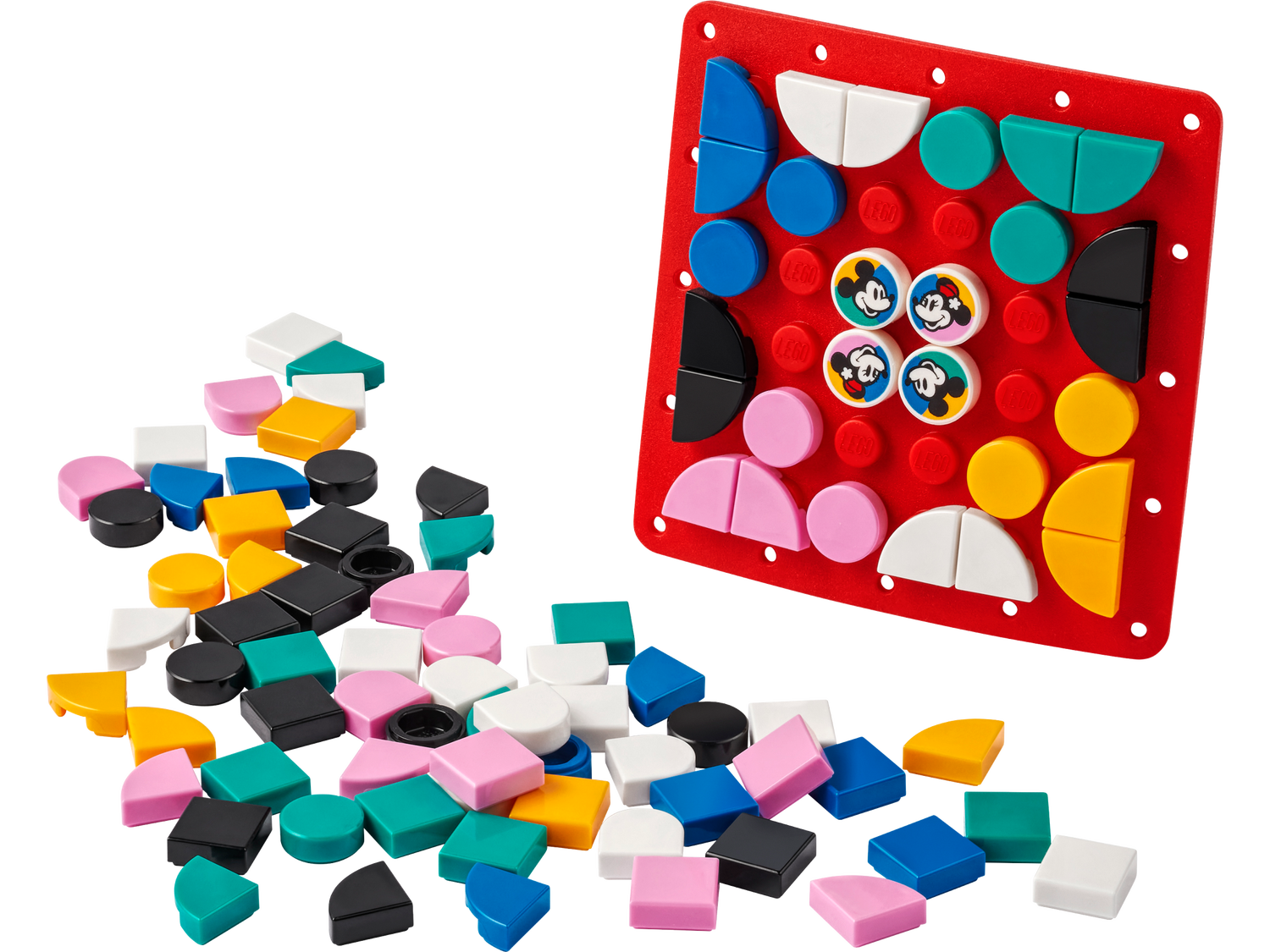 LEGO 41963 Mickey Mouse & Minnie Mouse Stitch-on Patch 米奇和米妮 DOTS 設計縫片 (DOTS)