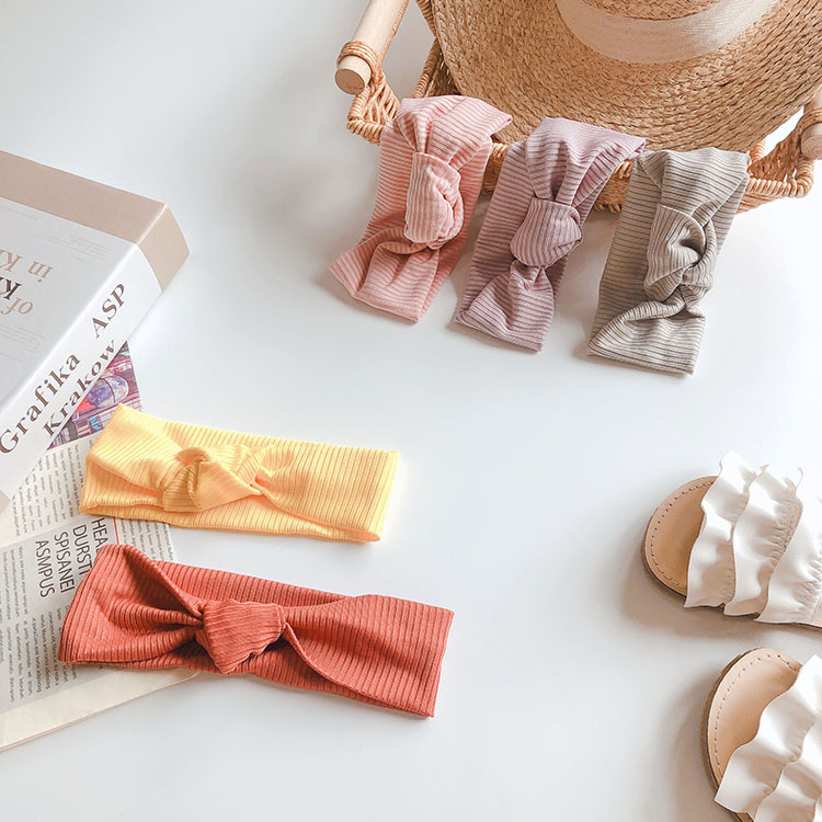 扭結鬆緊髮帶｜多色