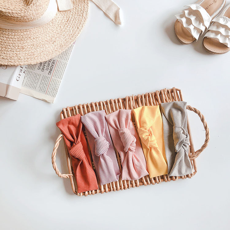 扭結鬆緊髮帶｜多色