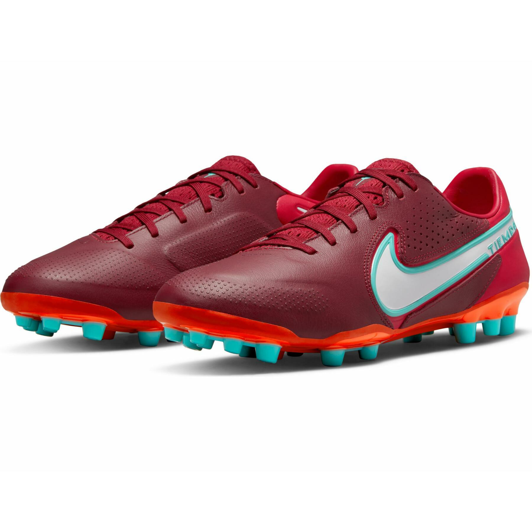Nike Tiempo Legend 9 Pro AG-Pro 紅色足球鞋  (特價貨品，不設退換)