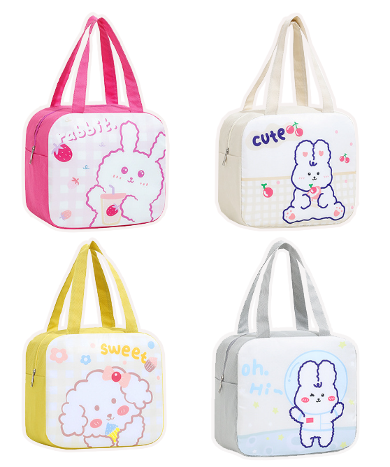 現貨區 卡通牛津布保溫飯盒袋 TV13