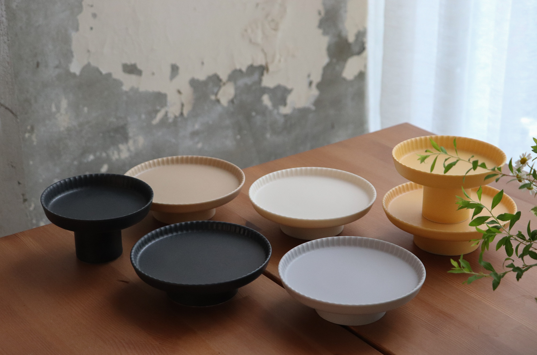 KIKIME 高台蛋糕皿 L