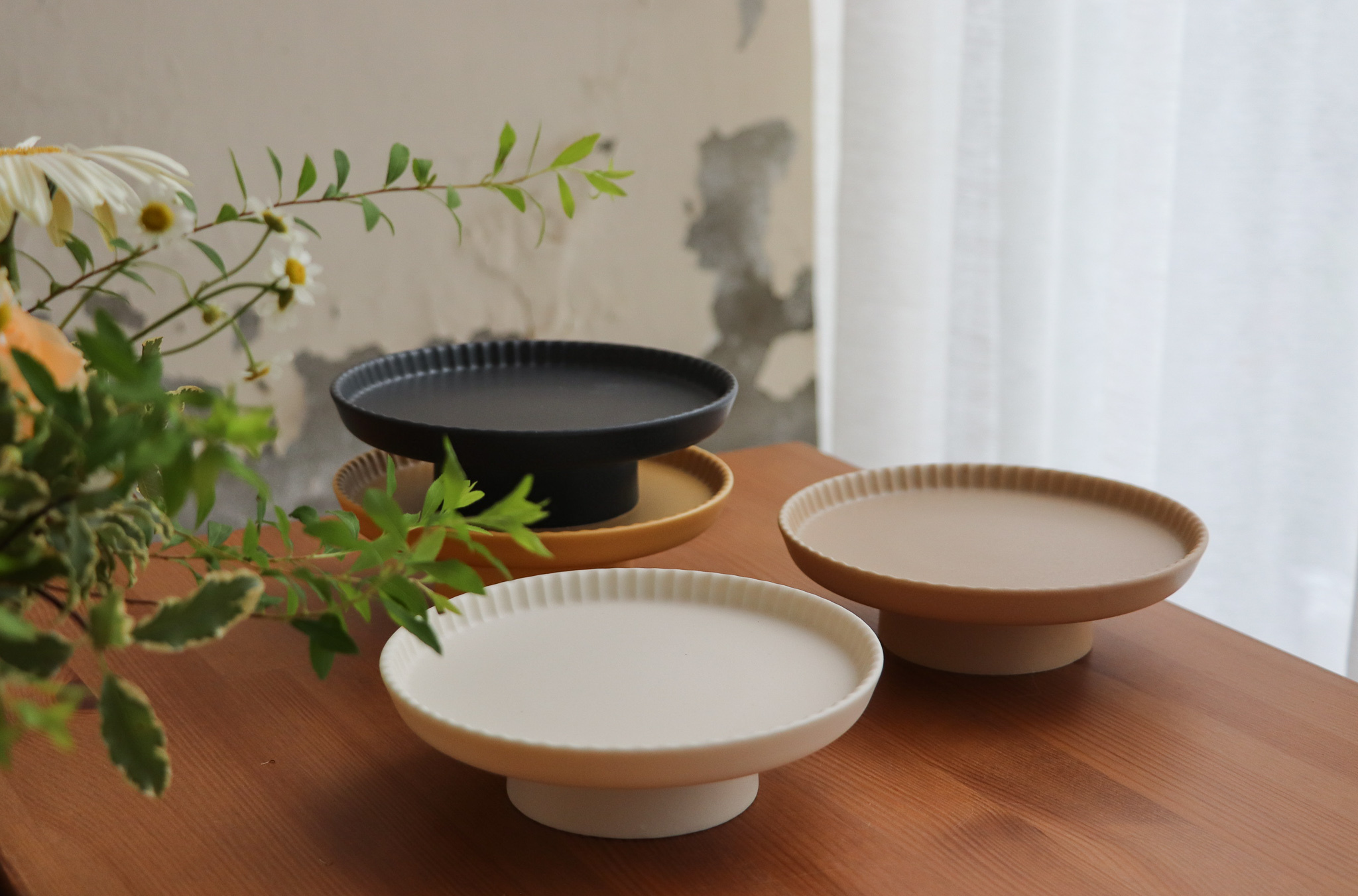 KIKIME 高台蛋糕皿 L