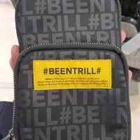[S] BEENTRILL MONOGRAM MINI CROSSBODY BAG, BLACK, BA210BG007-BK (SBT14)