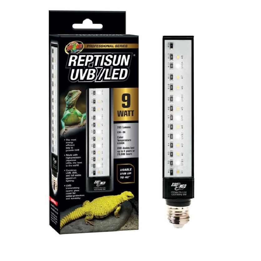 美國Zoo Med ReptiSun® UVB/LED燈9W # FS-LUV