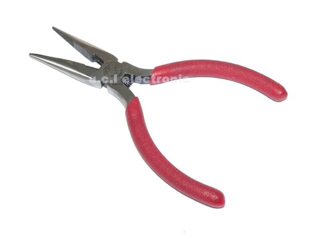 【UCI電子】(D-8) MTC-13尖嘴鉗 電子鉗 帶齒 125mm